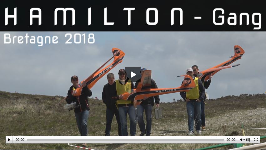 Modellflug in der Bretagne -Hamilton-